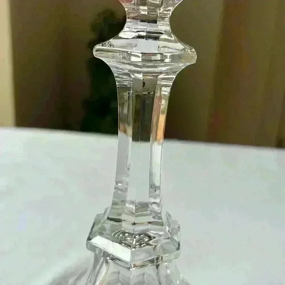 2 Matching Toscany Candleholders/Candle Sticks 24% Lead Crystal